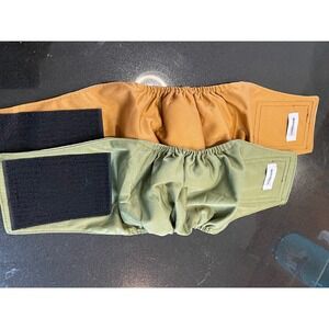 Two XS Male dog belly band diapers .‎ New.